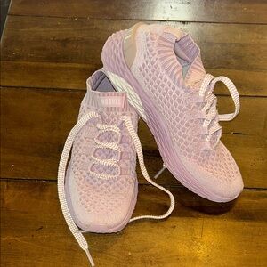 NOBULL Women's ALL DAY KNIT Light Purple Knit Sneakers